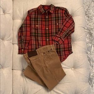 Polo Ralph Lauren outfit size 3/3T.